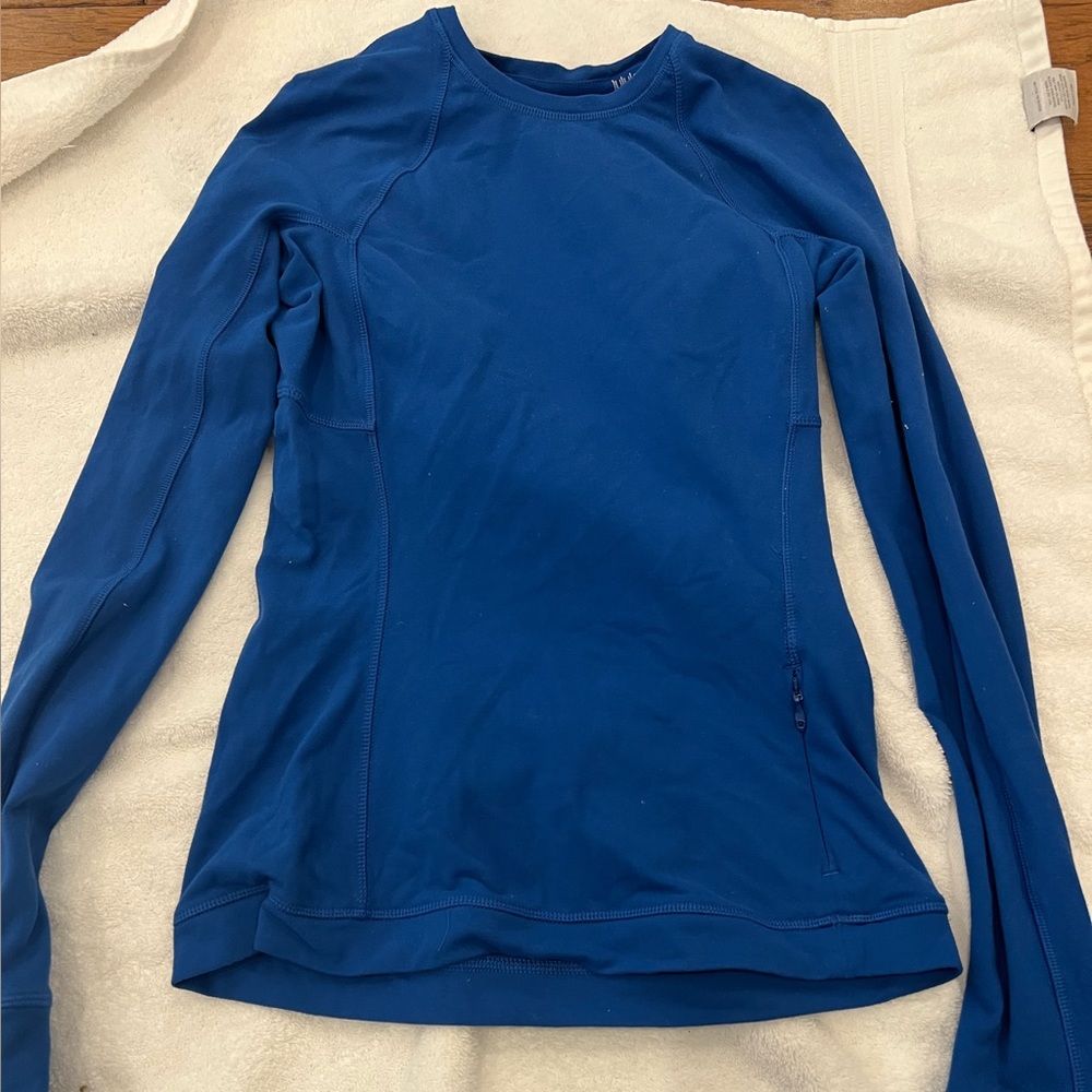 LULULEMON royal blue long sleeve
